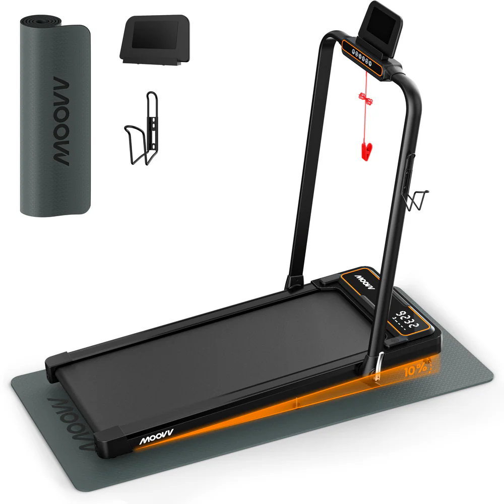 Moovv SmartStep Pro v3 Incline – Opvouwbare Loopband met Hellingfunctie